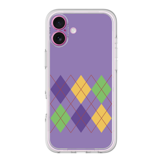 プレミアムパネル［ Nordic Argyle - Purple ］