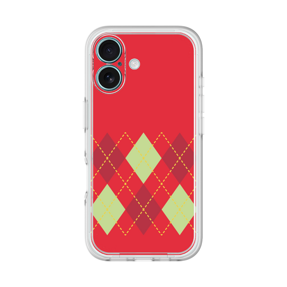 プレミアムパネル［ Nordic Argyle - Red ］