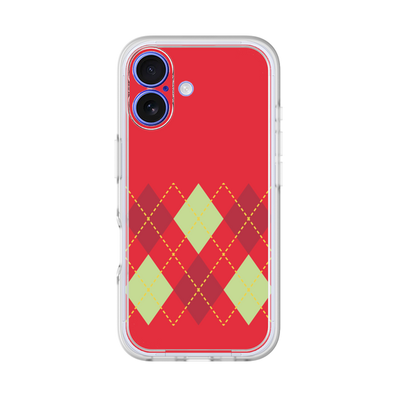プレミアムパネル［ Nordic Argyle - Red ］