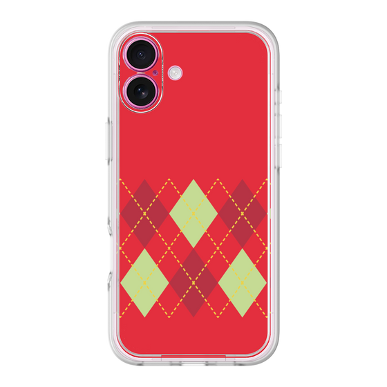プレミアムパネル［ Nordic Argyle - Red ］