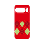 プレミアムパネル［ Nordic Argyle - Red ］