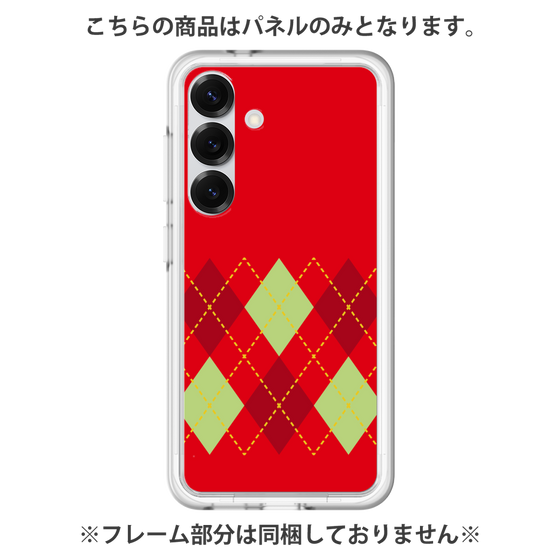 プレミアムパネル［ Nordic Argyle - Red ］