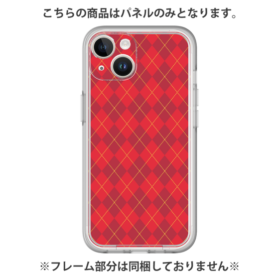 プレミアムパネル［ Argyle - Red ］