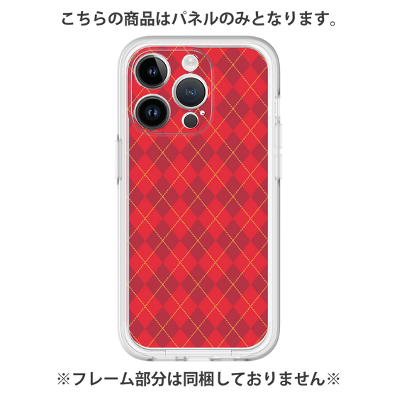 プレミアムパネル［ Argyle - Red ］