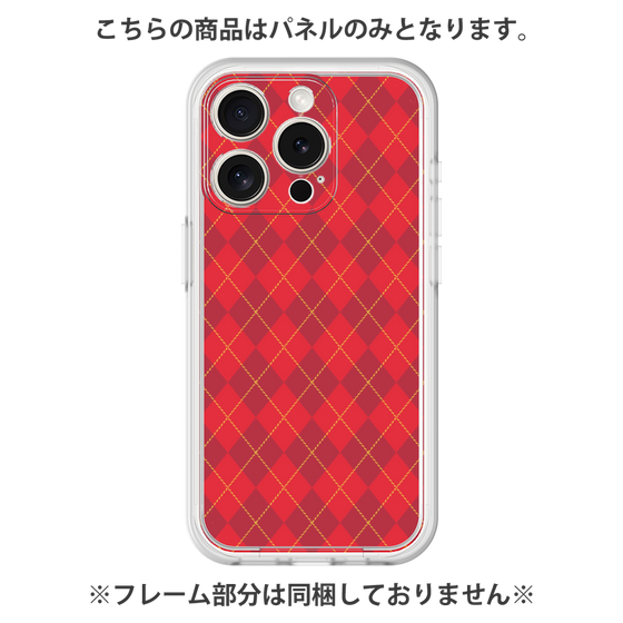 プレミアムパネル［ Argyle - Red ］