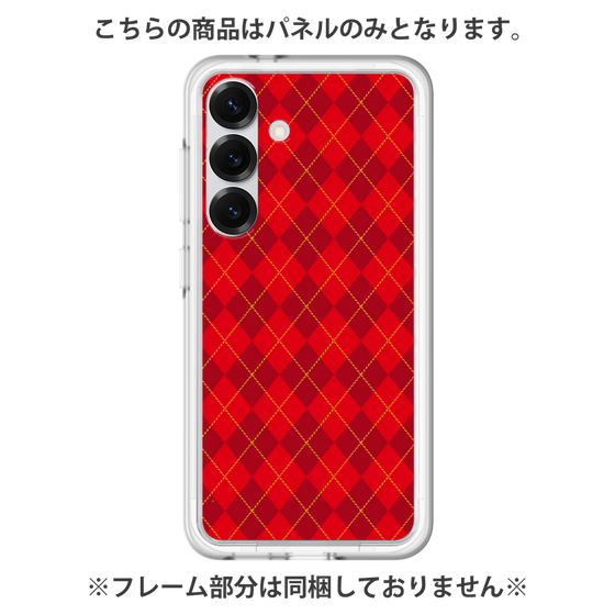 プレミアムパネル［ Argyle - Red ］