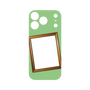 プレミアムパネル［ Photo Frame - Light Green ］