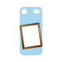 プレミアムパネル［ Photo Frame - Light Blue ］