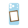 プレミアムパネル［ Photo Frame - Light Blue ］