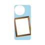 プレミアムパネル［ Photo Frame - Light Blue ］