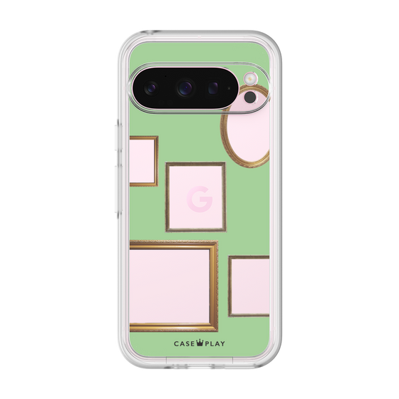プレミアムパネル［ Photo Frames - Light Green ］