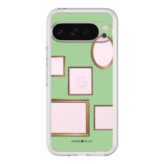 プレミアムパネル［ Photo Frames - Light Green ］