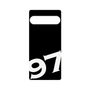 プレミアムパネル［ No.97 - Black ］