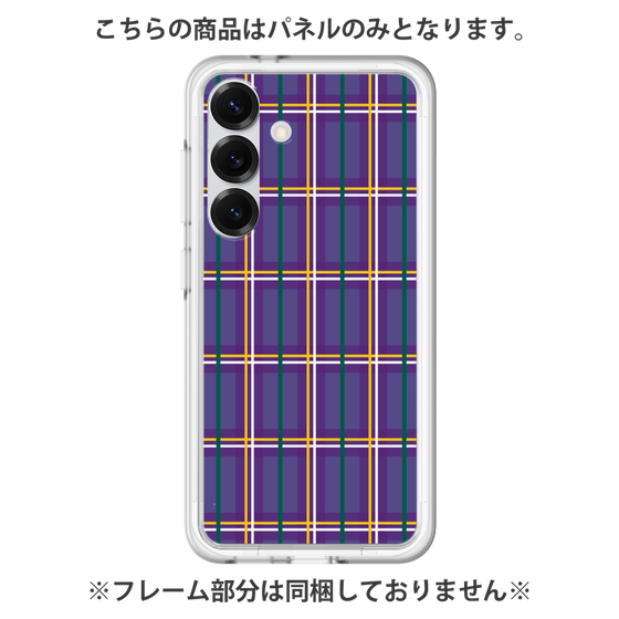 プレミアムパネル［ Tartan Check - Purple ］