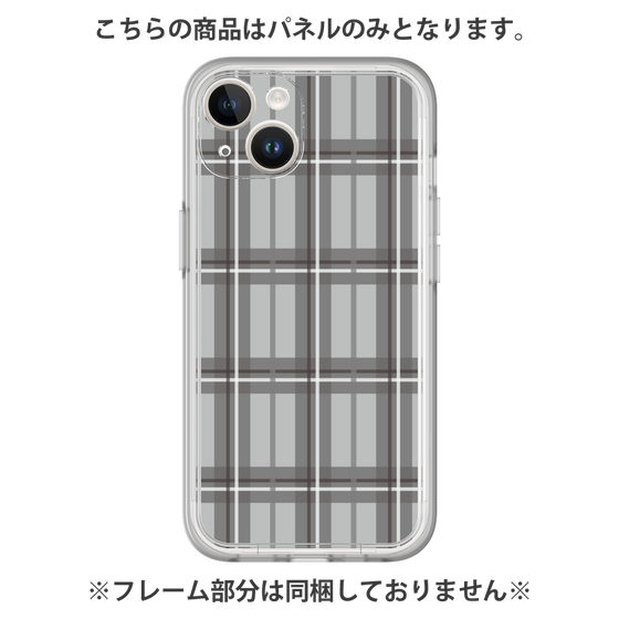 プレミアムパネル［ Tartan Check - Gray ］