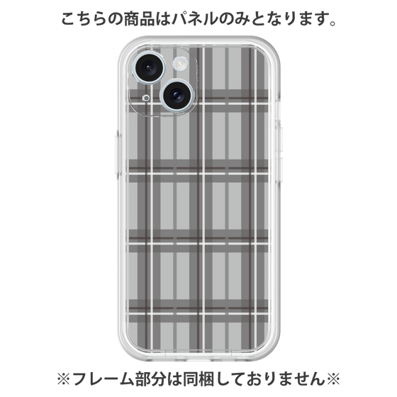 プレミアムパネル［ Tartan Check - Gray ］