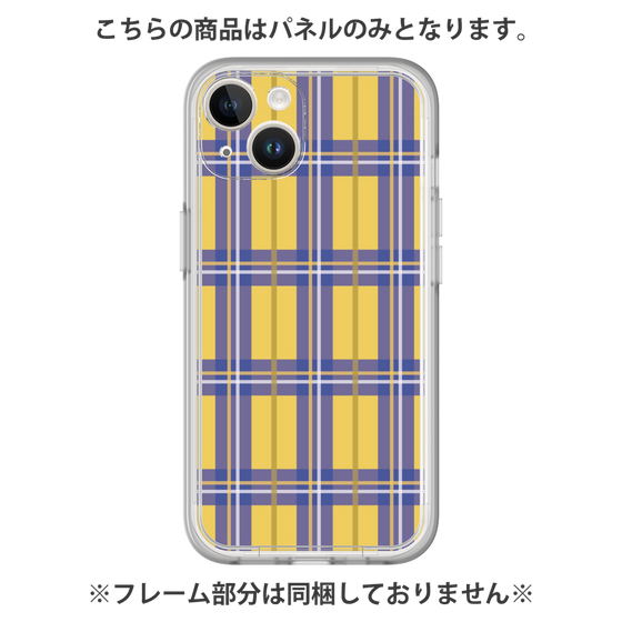 プレミアムパネル［ Tartan Check - Yellow ］