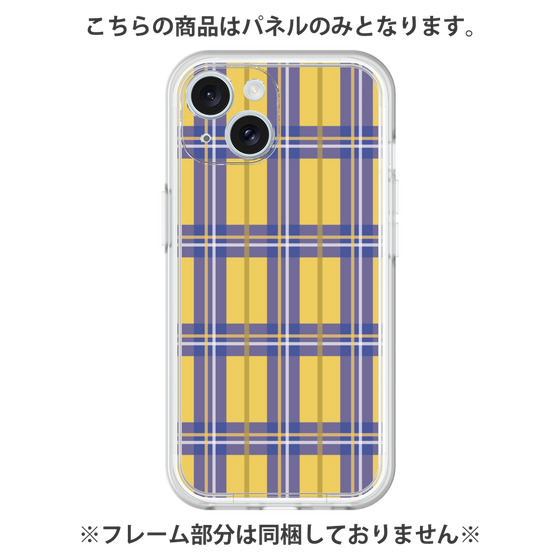 プレミアムパネル［ Tartan Check - Yellow ］