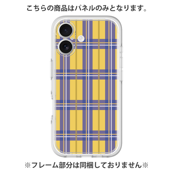 プレミアムパネル［ Tartan Check - Yellow ］