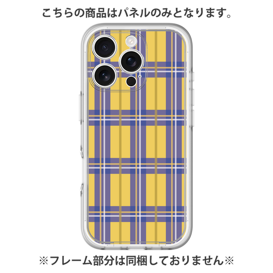 プレミアムパネル［ Tartan Check - Yellow ］