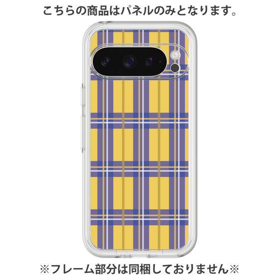 プレミアムパネル［ Tartan Check - Yellow ］