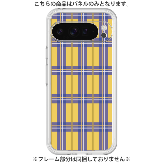プレミアムパネル［ Tartan Check - Yellow ］