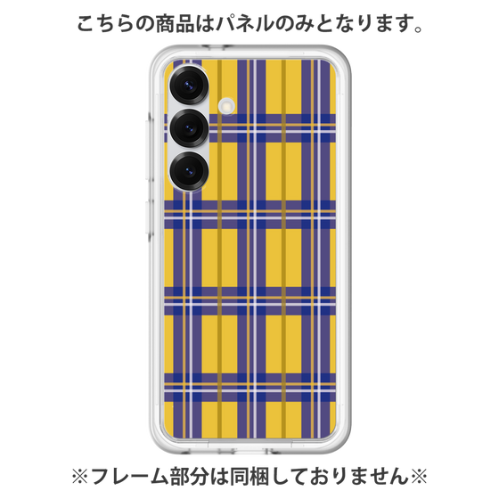 プレミアムパネル［ Tartan Check - Yellow ］
