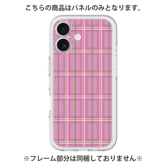 プレミアムパネル［ Tartan Check - Pink ］