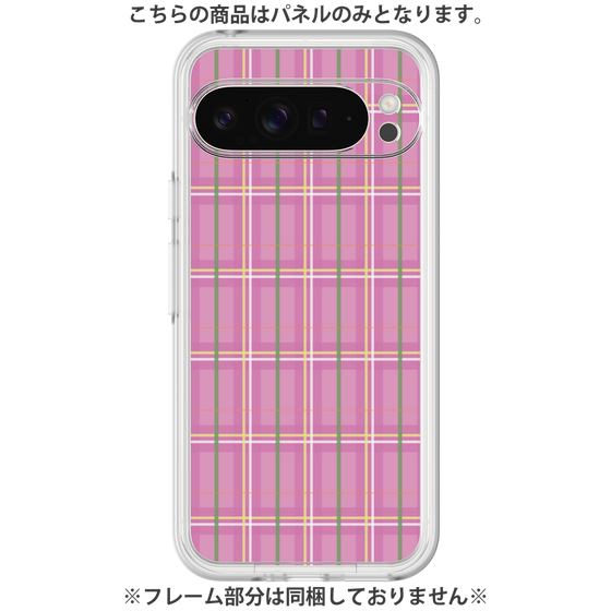 プレミアムパネル［ Tartan Check - Pink ］