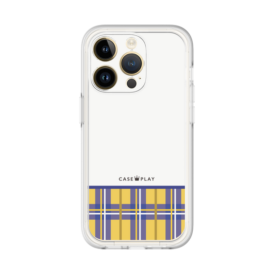 プレミアムパネル［ CASEPLAY Tartan Check - Yellow ］