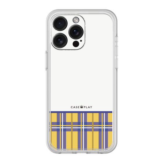 プレミアムパネル［ CASEPLAY Tartan Check - Yellow ］