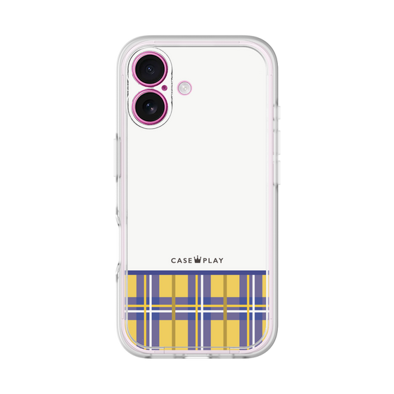 プレミアムパネル［ CASEPLAY Tartan Check - Yellow ］