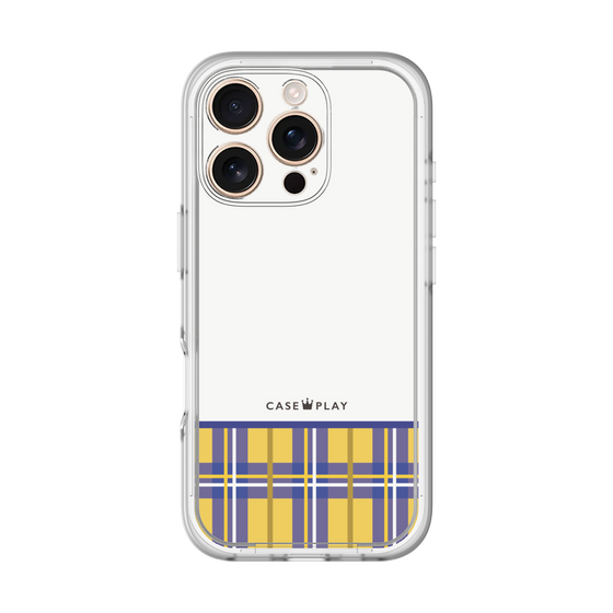 プレミアムパネル［ CASEPLAY Tartan Check - Yellow ］