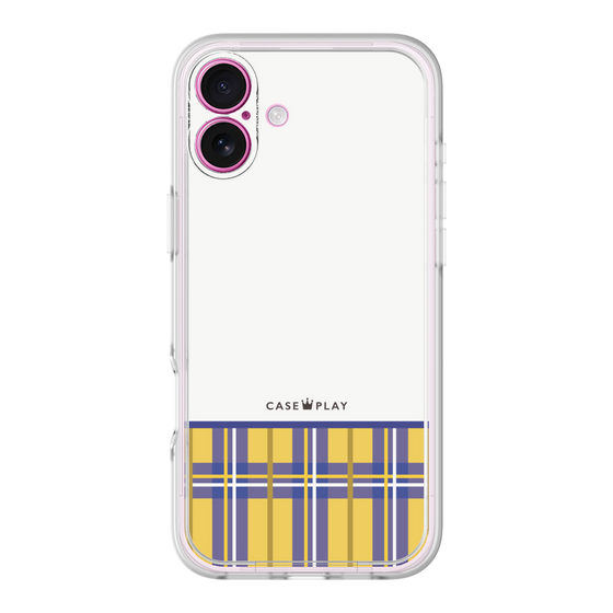 プレミアムパネル［ CASEPLAY Tartan Check - Yellow ］