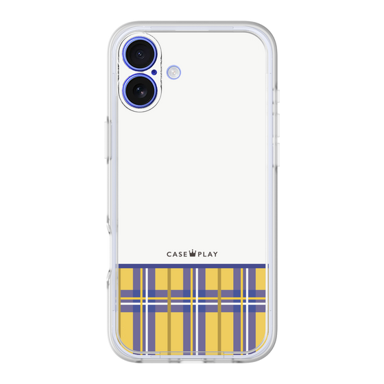 プレミアムパネル［ CASEPLAY Tartan Check - Yellow ］