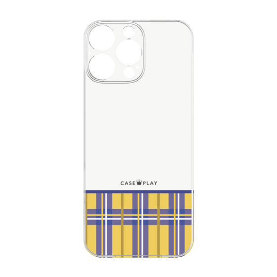 プレミアムパネル［ CASEPLAY Tartan Check - Yellow ］