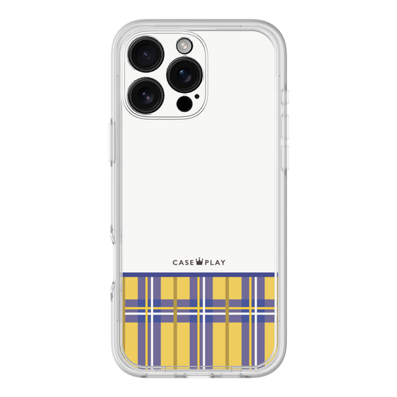 プレミアムパネル［ CASEPLAY Tartan Check - Yellow ］