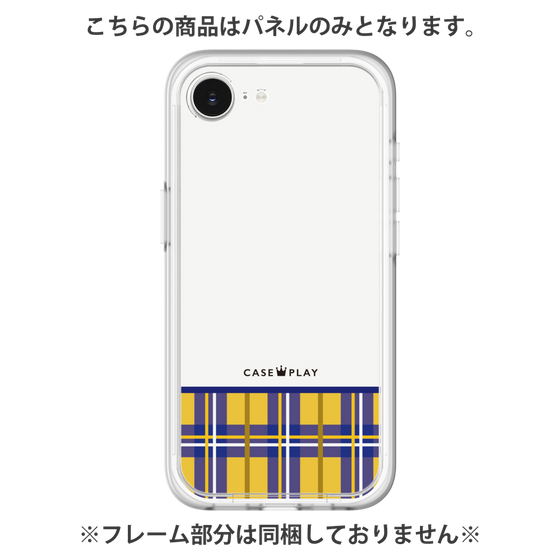 プレミアムパネル［ CASEPLAY Tartan Check - Yellow ］