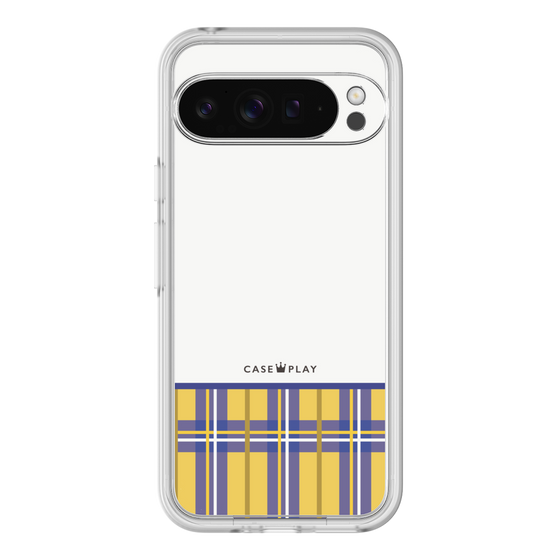 プレミアムパネル［ CASEPLAY Tartan Check - Yellow ］