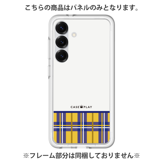 プレミアムパネル［ CASEPLAY Tartan Check - Yellow ］