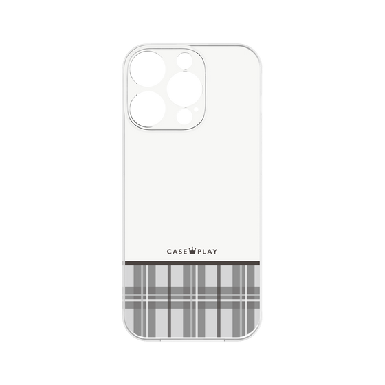 プレミアムパネル［ CASEPLAY Tartan Check - Gray ］
