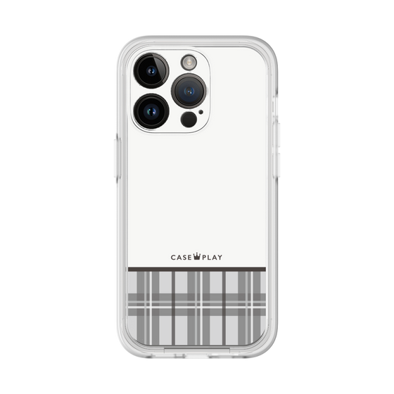 プレミアムパネル［ CASEPLAY Tartan Check - Gray ］