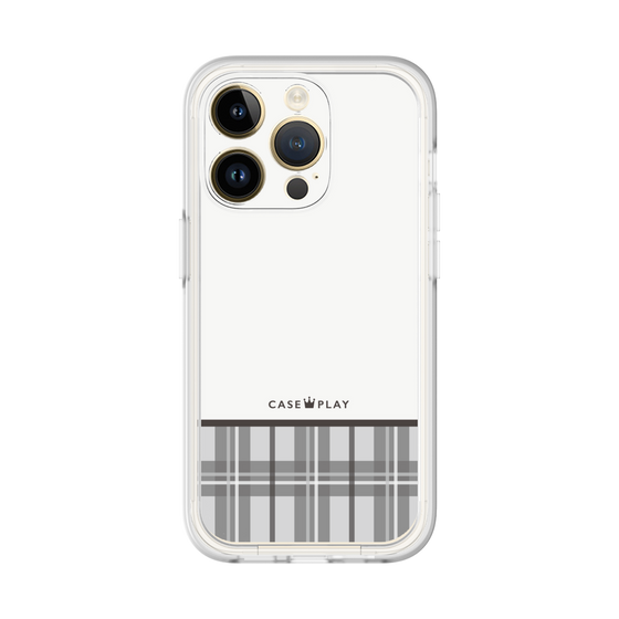 プレミアムパネル［ CASEPLAY Tartan Check - Gray ］