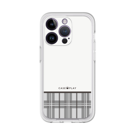 プレミアムパネル［ CASEPLAY Tartan Check - Gray ］