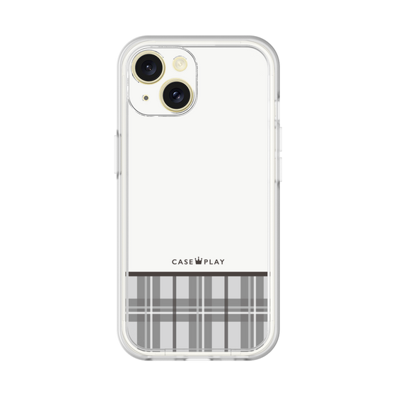 プレミアムパネル［ CASEPLAY Tartan Check - Gray ］