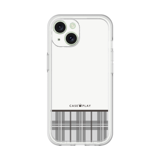 プレミアムパネル［ CASEPLAY Tartan Check - Gray ］
