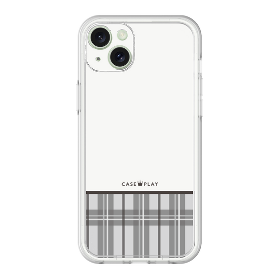 プレミアムパネル［ CASEPLAY Tartan Check - Gray ］