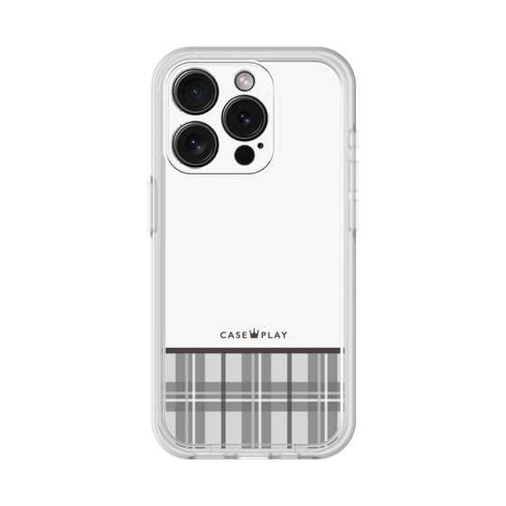 プレミアムパネル［ CASEPLAY Tartan Check - Gray ］