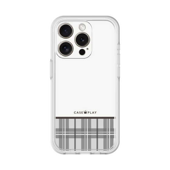 プレミアムパネル［ CASEPLAY Tartan Check - Gray ］