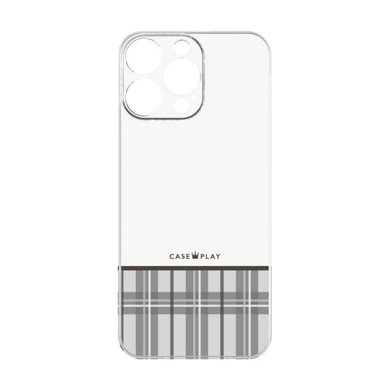 プレミアムパネル［ CASEPLAY Tartan Check - Gray ］